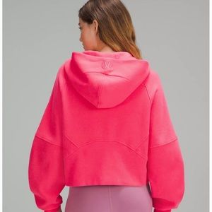 Lululemon Scuba Oversized Half Zip Hoodie in LIPGLOSS XL/XXL